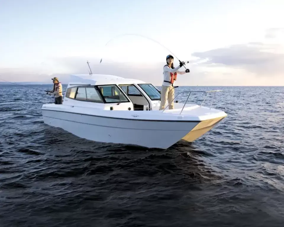 Japan's fiberglass fishing boats